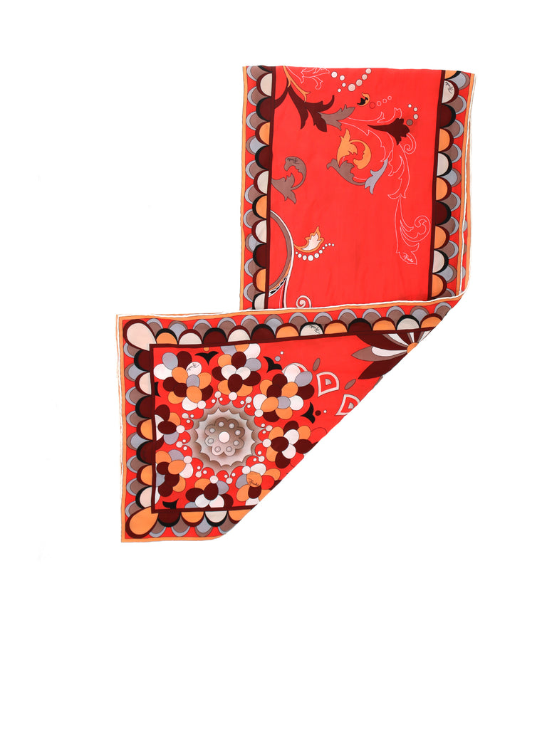 Emilio Pucci Printed Silk Scarf