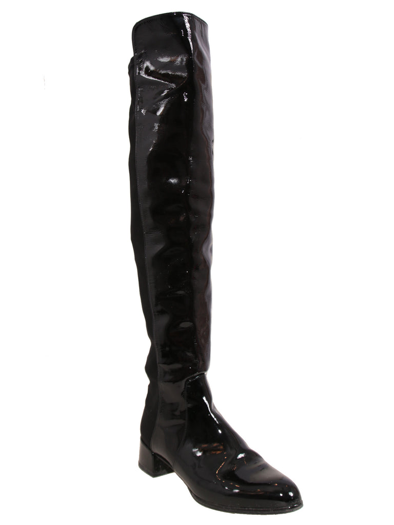 Stuart Weitzman Fifo Over-The-Knee Patent Boots