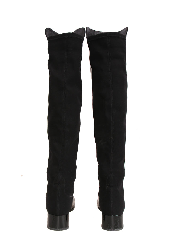 Stuart Weitzman Fifo Over-The-Knee Patent Boots