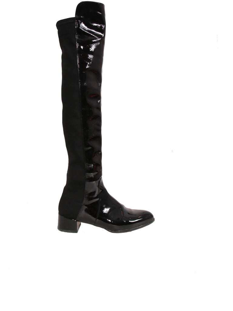 Stuart Weitzman Fifo Over-The-Knee Patent Boots
