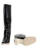 Patent Leather Boots