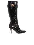 Gucci Hysteria Patent Leather Boots