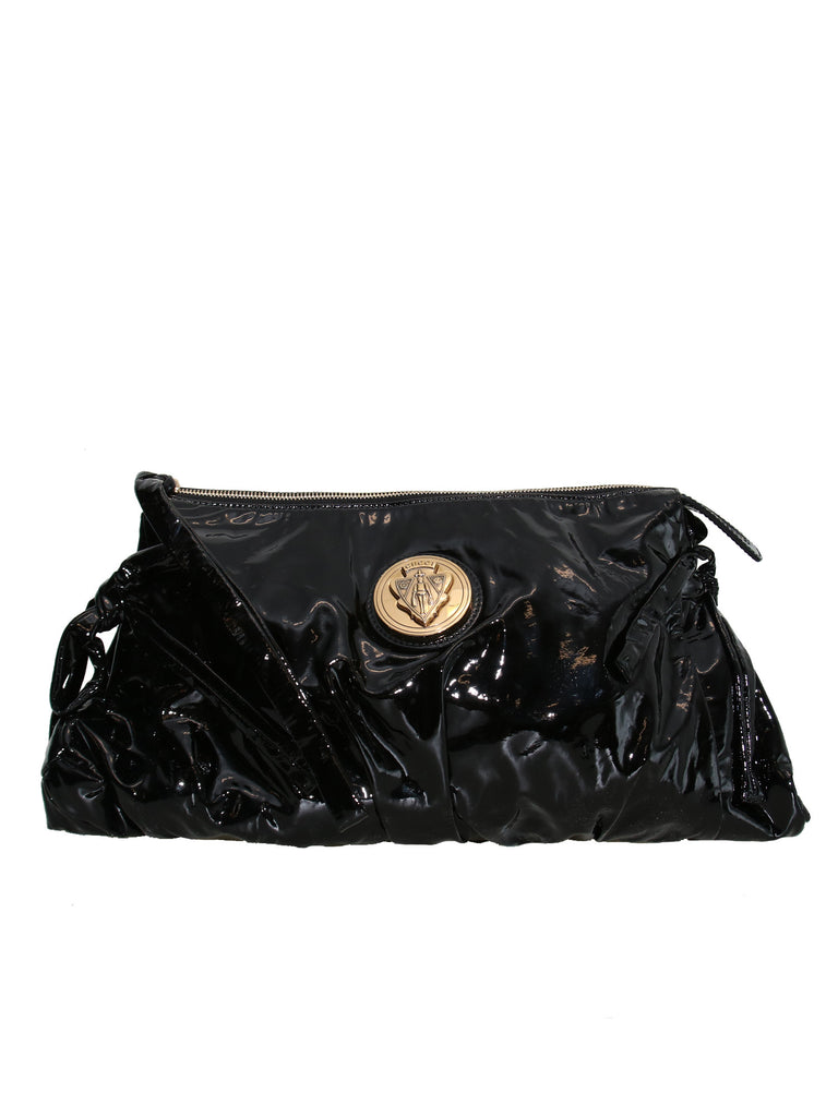 Gucci Patent Leather Hysteria Clutch