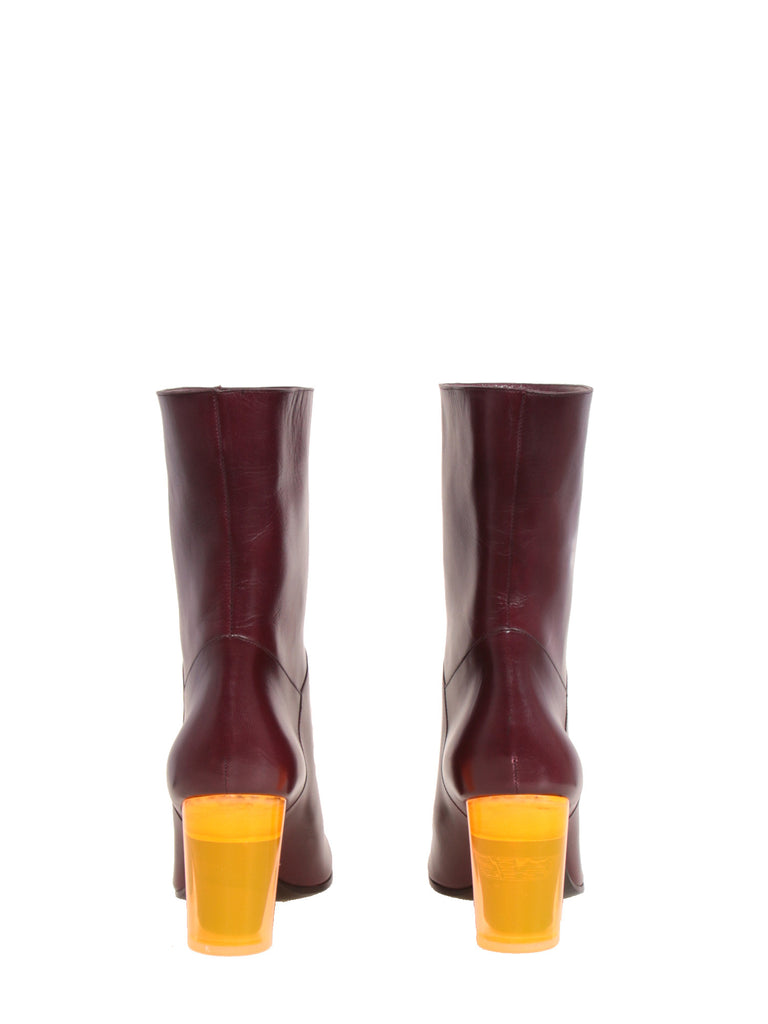 Marc Jacobs Lucite Heel Booties