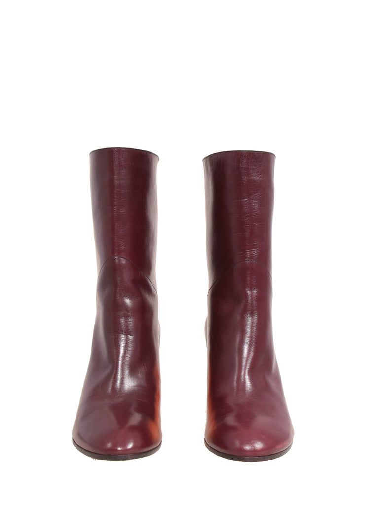 Marc Jacobs Lucite Heel Booties