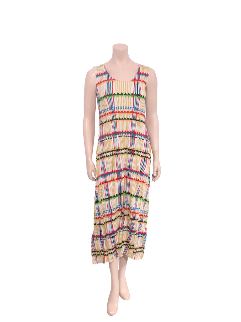 Pleats Please Issey Miyake Midi Dress