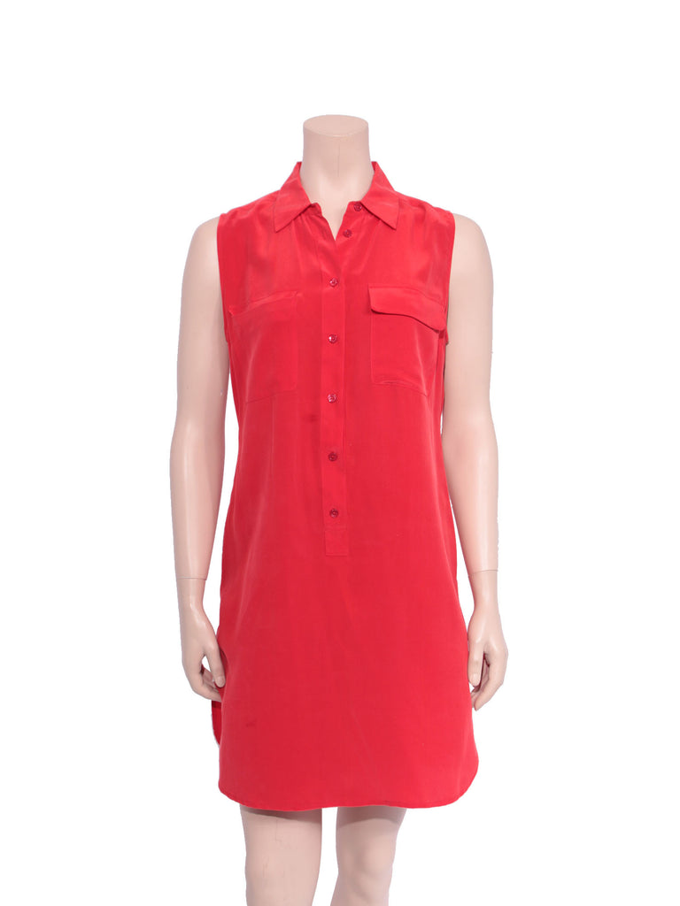 Equipment Silk Shirt Dress