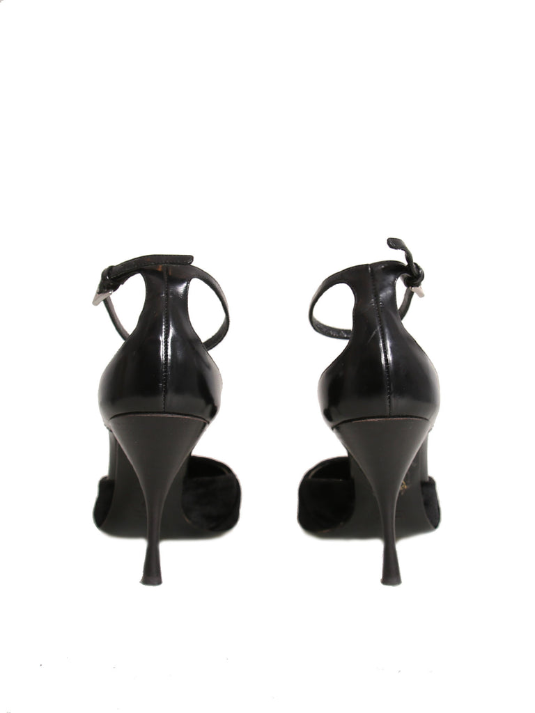 Prada Pointed Velvet Pumps