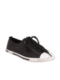 Prada Leather Lace-Up Sneakers