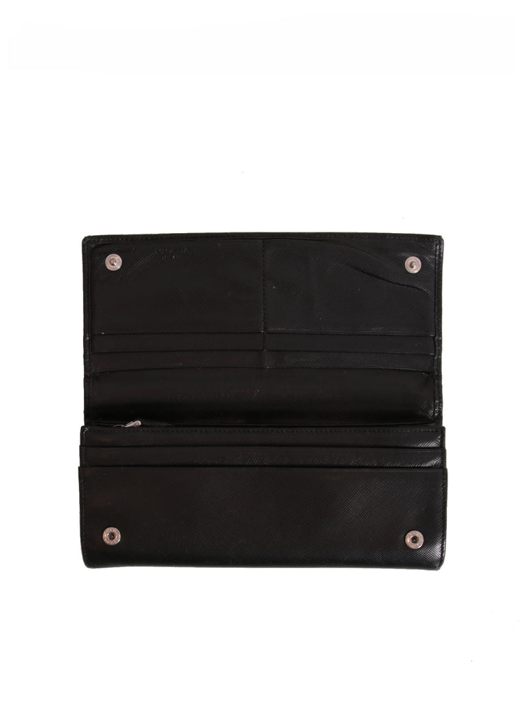 Prada Saffiano Leather Continental Wallet