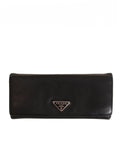 Prada Saffiano Leather Continental Wallet