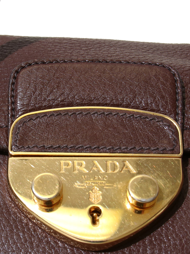 Prada Leather Shoulder Bag