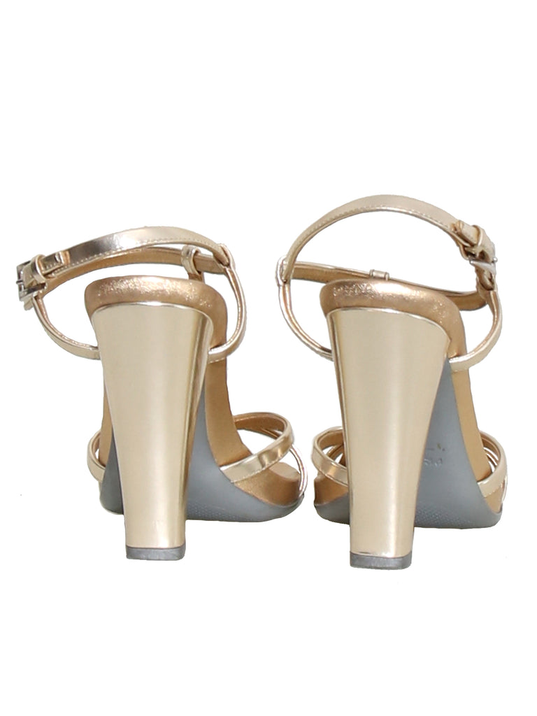 Prada Metallic Sandals