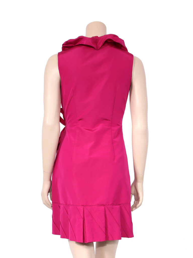 Prada Ruffle Wrap Dress