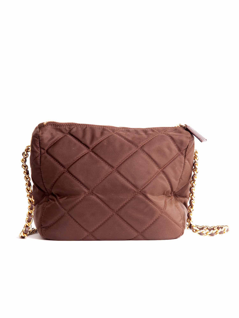 Prada Quilted Chain Shoulder Bag