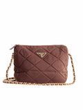 Prada Quilted Chain Shoulder Bag