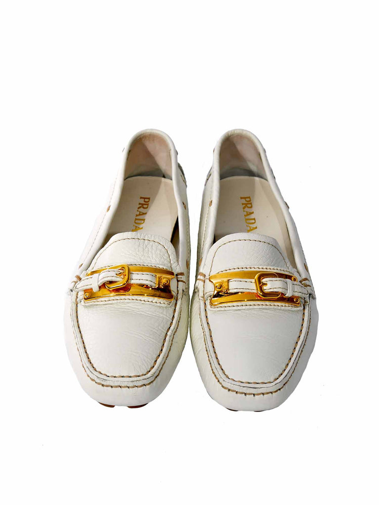 Prada Leather Loafers