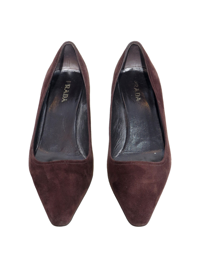 Prada Suede Pumps
