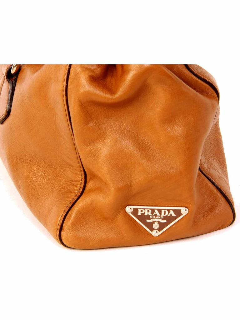 Prada Leather Buckle Bag