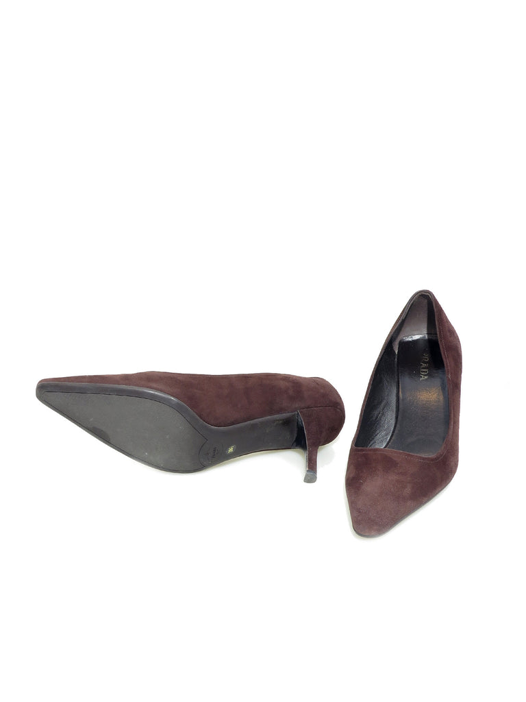 Prada Suede Pumps