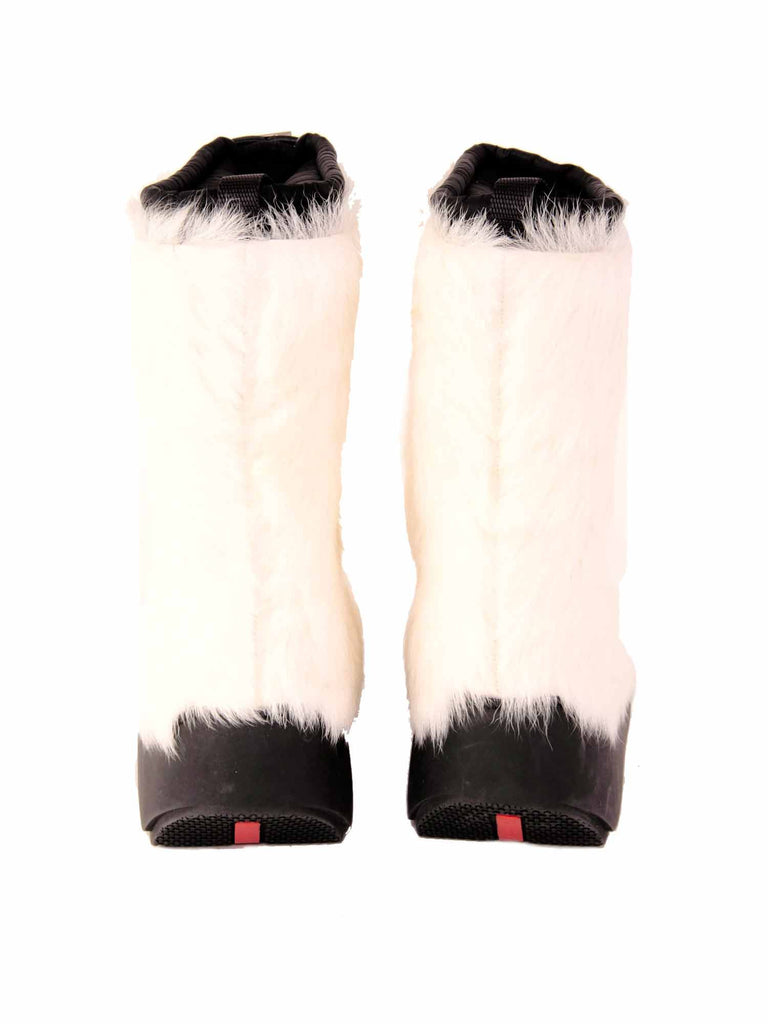 Prada Fur Winter Boots