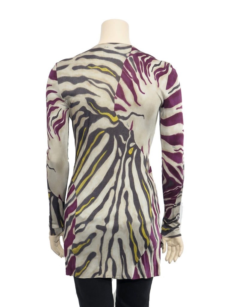 Emilio Pucci Printed Beaded Tunic