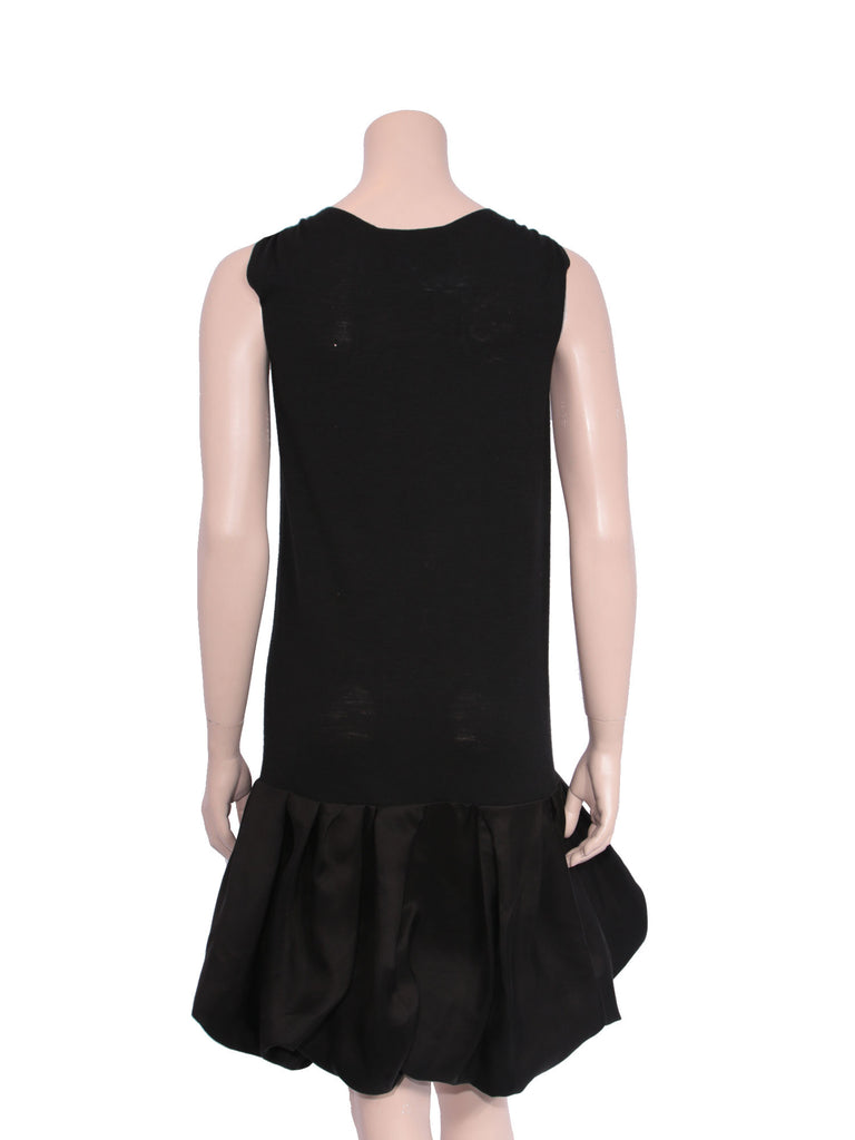 Lanvin Silk Mesh Dress