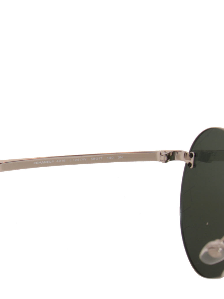 Chanel Round Quilting Sunglasses 4216