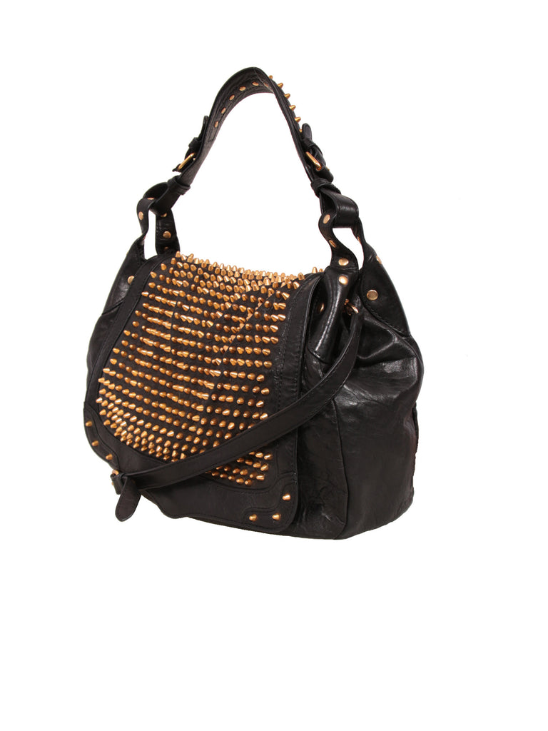 Rebecca Minkoff Studded Leather Messenger Bag