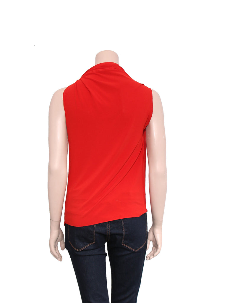Lanvin Draped Sleeveless Top