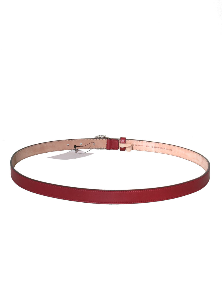 Gucci Thin Leather Belt