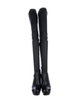 Rick Owens Leather Over-The-Knee Boots