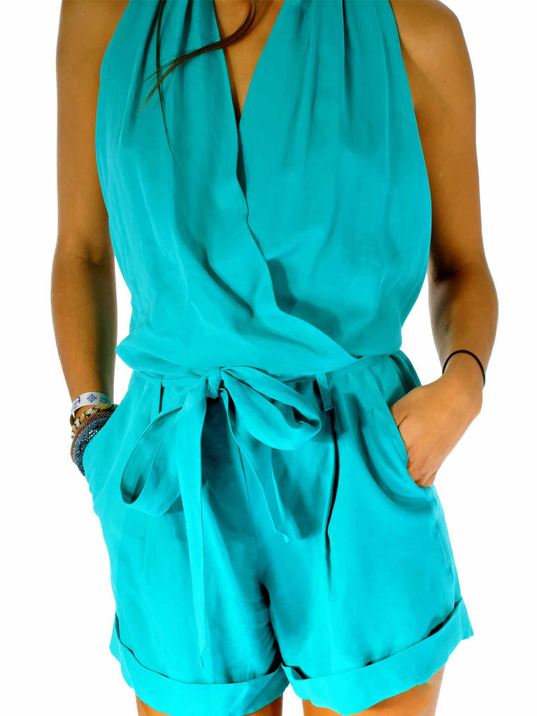 Robert Rodriquez Backless Romper