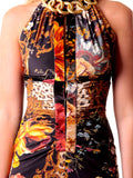 Roberto Cavalli Printed Stretch-Jersey Dress