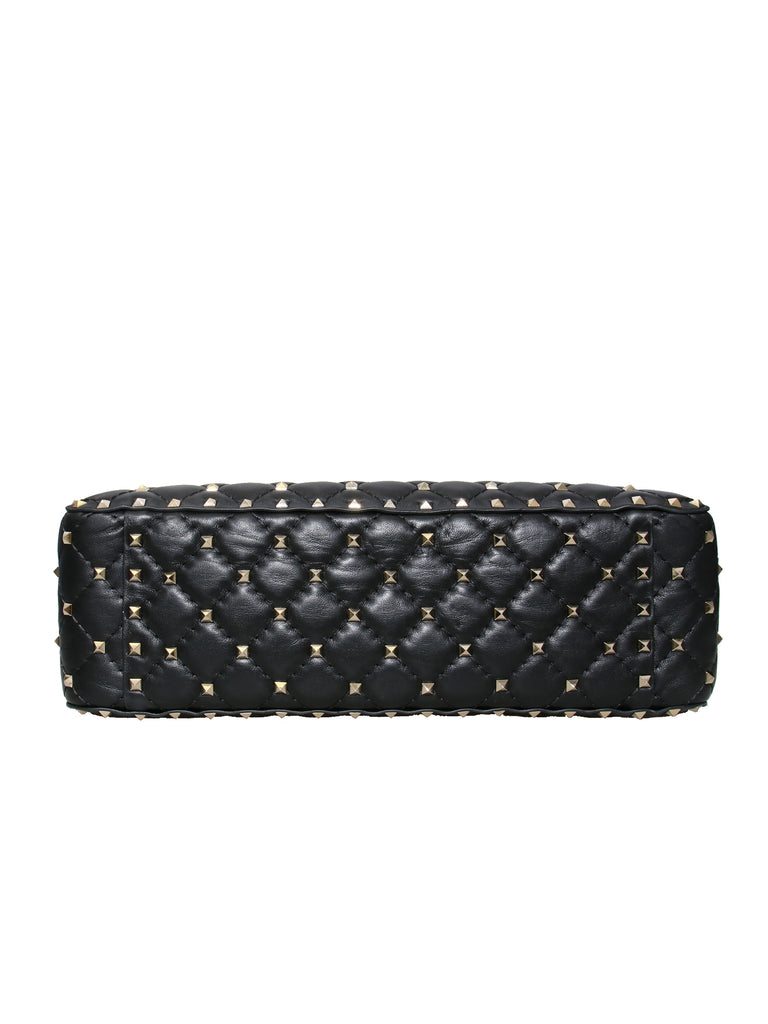 Valentino Large Rockstud Spike Leather Bag