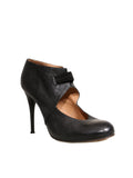 Chloé Round-Toe Leather Pumps