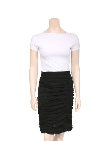 Moschino Ruched Skirt