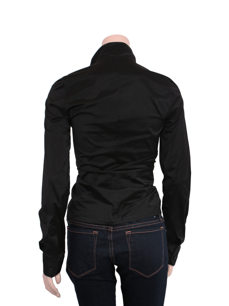 Givenchy Ruched Button-Down Shirt