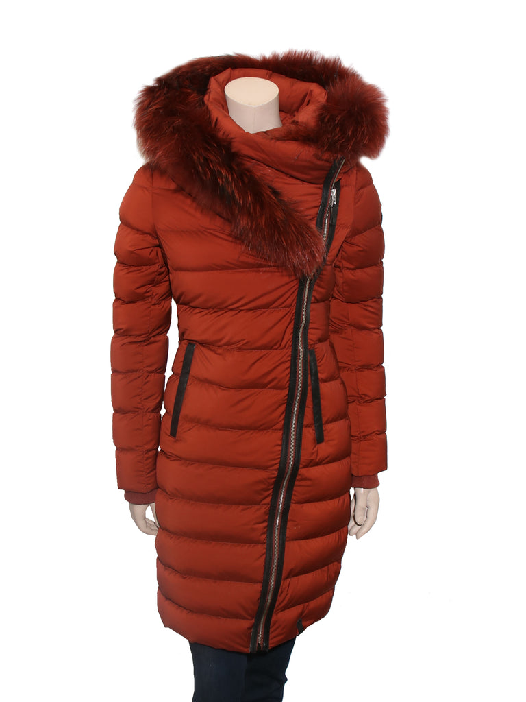 Rudsak Melodic Down Puffer Jacket with Fur