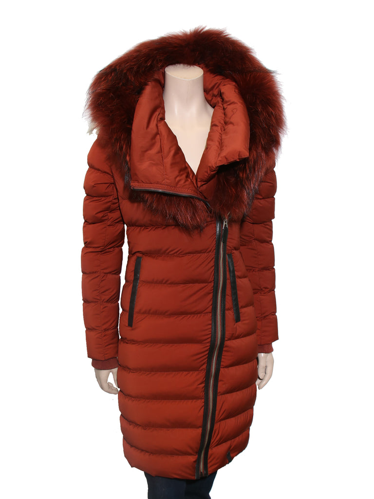 Rudsak Melodic Down Puffer Jacket with Fur