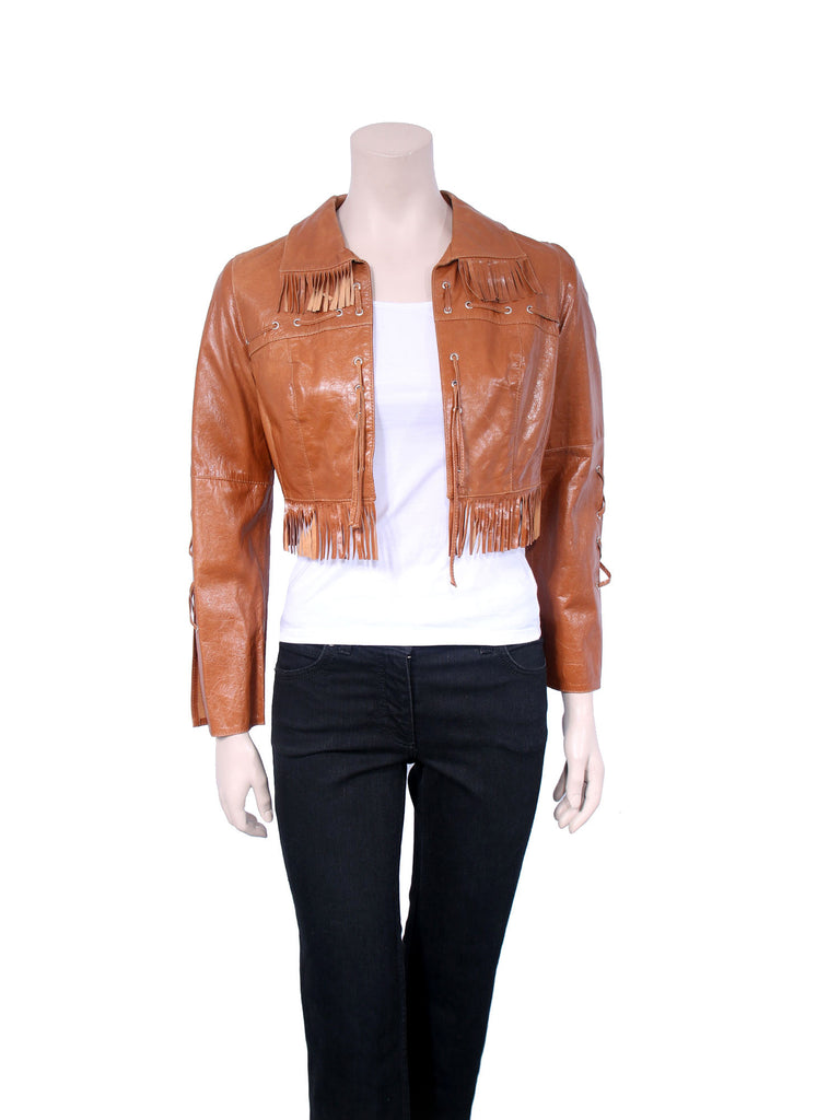 Rudsak Fringe Leather Jacket