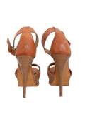 YSL Leather Platform Sandals