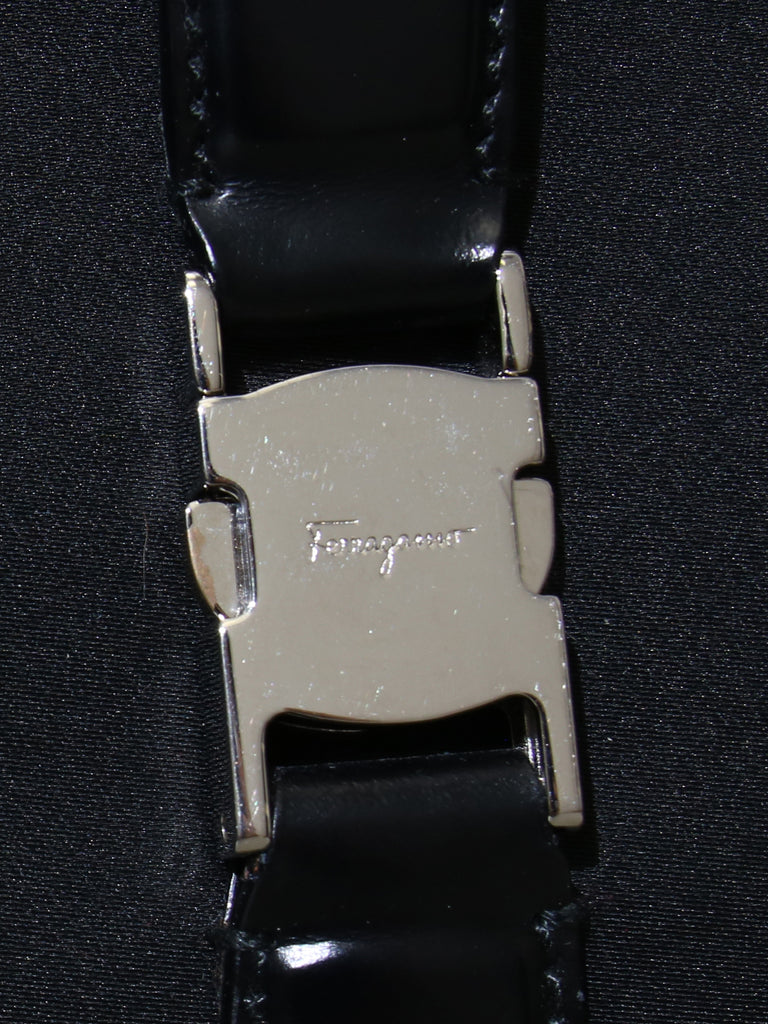 Salvatore Ferragamo Leather-Trimmed Shoulder Bag