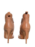 Rick Owens Open-Toe Leather Booties