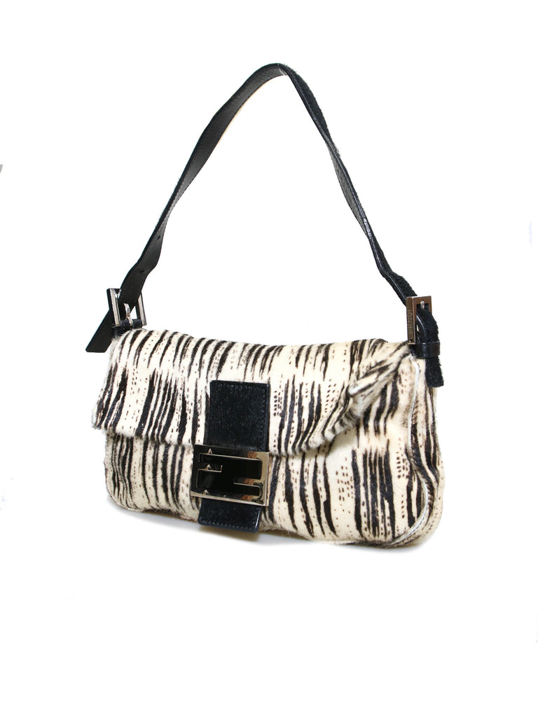 Fendi Vintage Ponyhair Baguette Bag