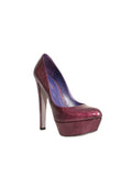 Sergio Rossi Leather Platform Pumps
