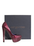 Sergio Rossi Leather Platform Pumps