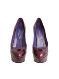 Sergio Rossi Leather Platform Pumps