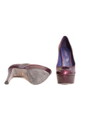 Sergio Rossi Leather Platform Pumps