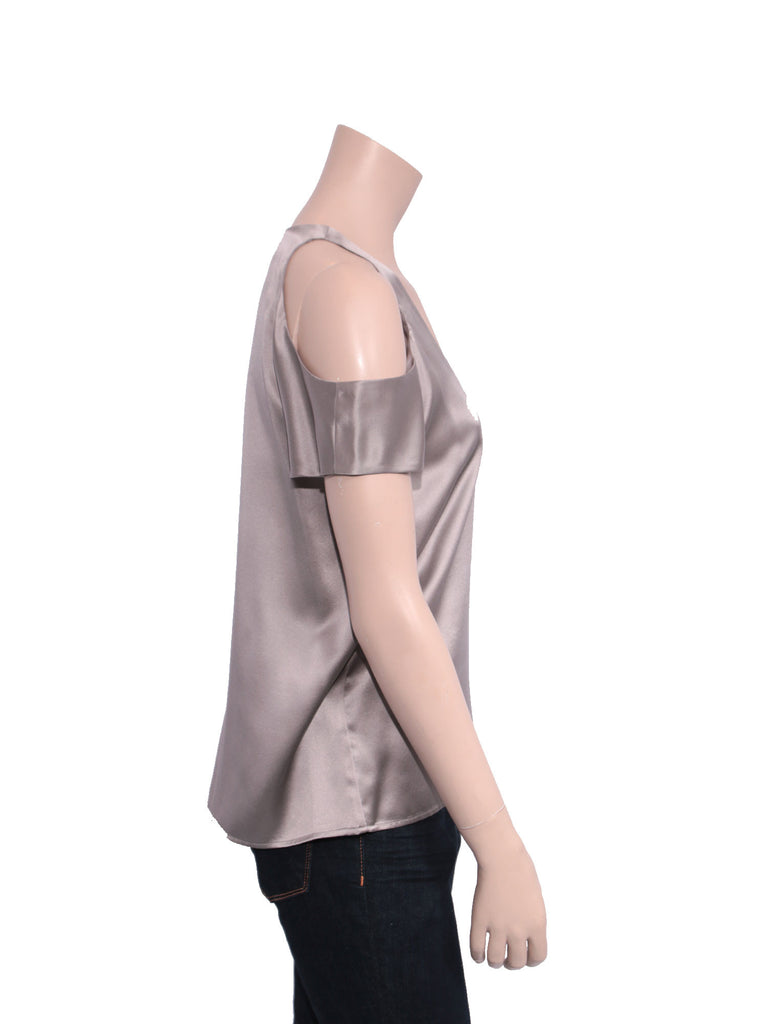 Mason Cut-Out Silk Top